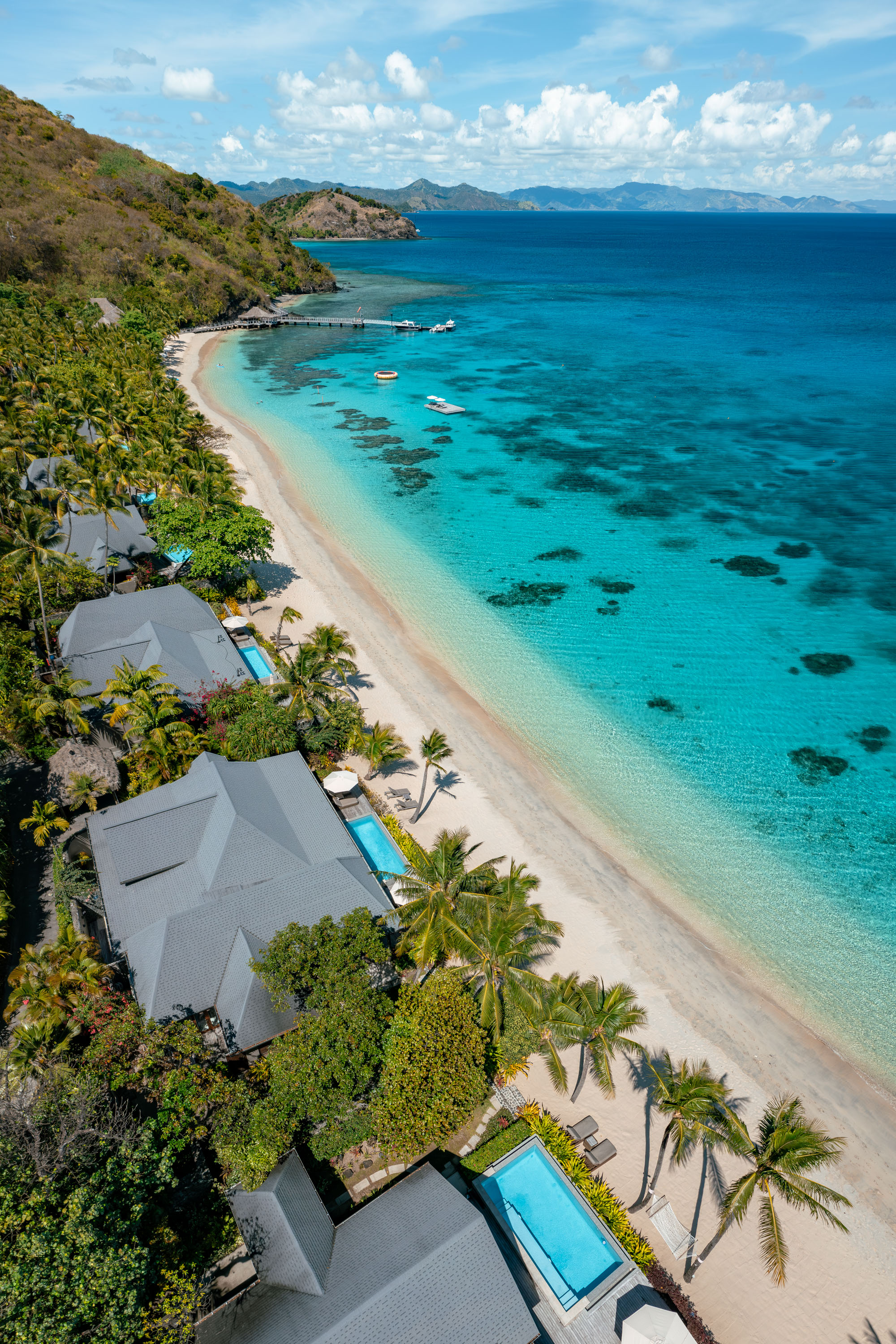 Kokomo Accommodation Villas Aerial (15)