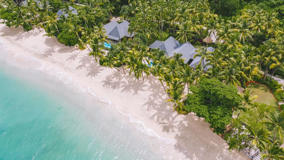 Kokomo Accommodation Villas 3BSS Aerial Beach