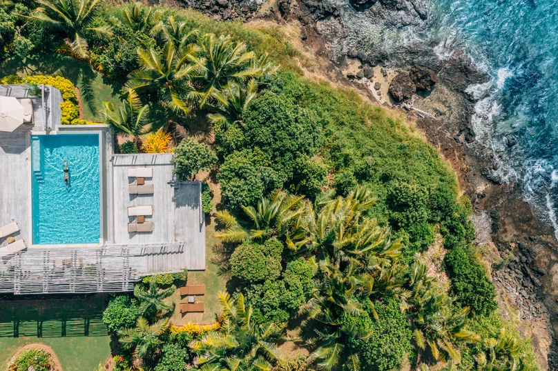 Kokomo Accommodation Residences Ocean Aerial Exterior Pool (12)