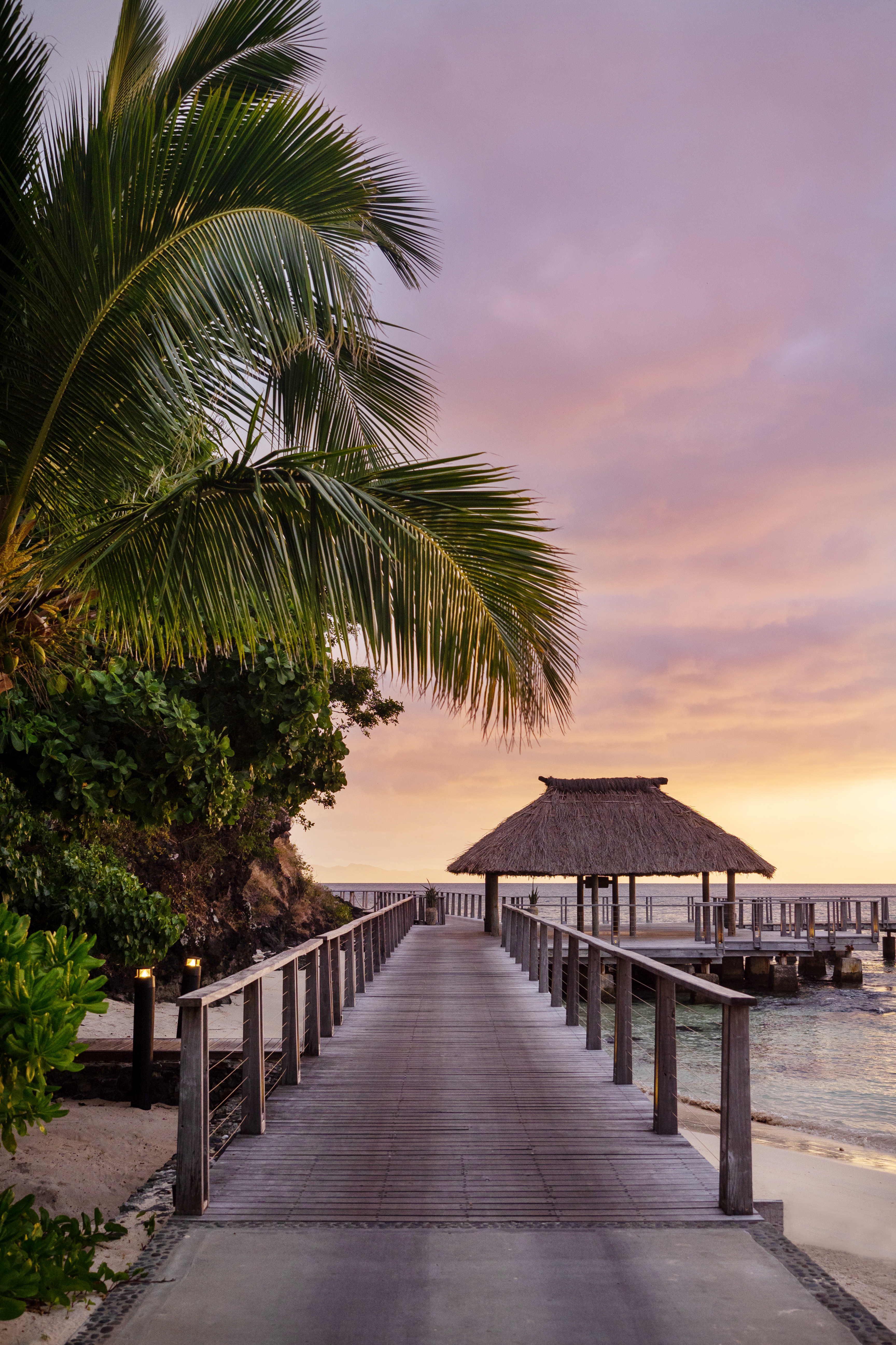 Kokomo Islandbeauty Walkways Jetty Sunset