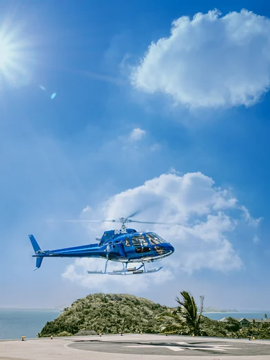 Kokomo Aviation Helicopter Landing Helipad