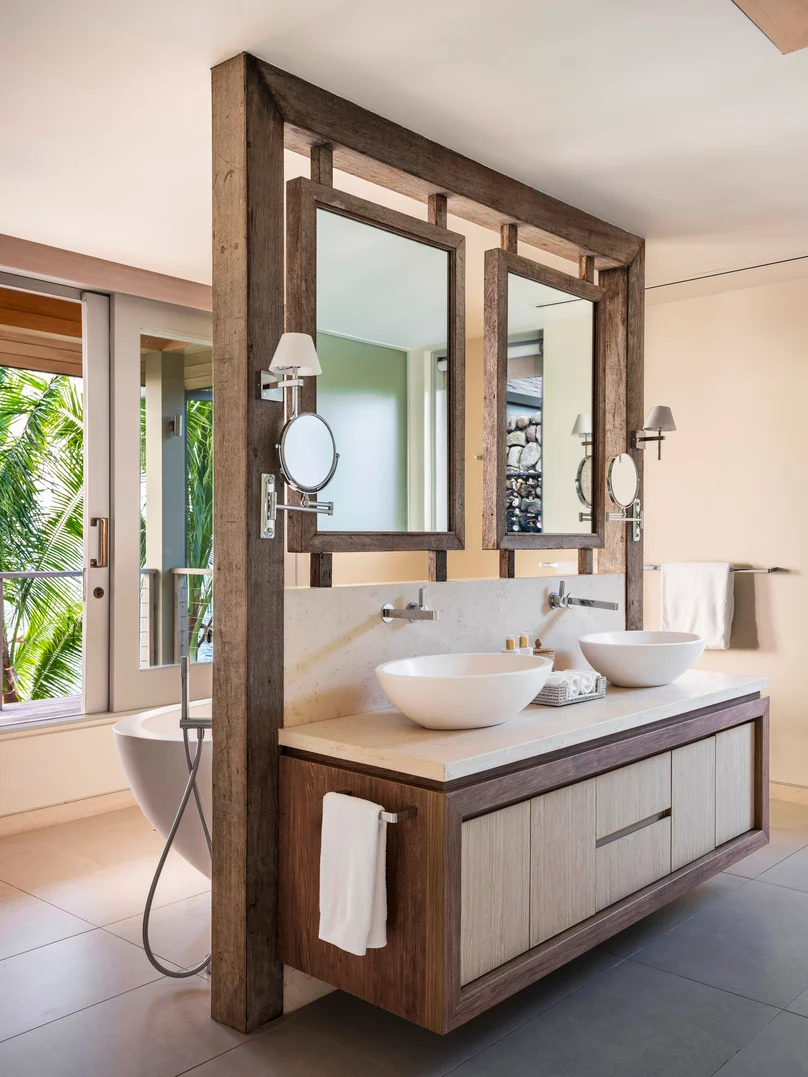 Kokomo Accommodation Residences Ocean Bathroom (1)